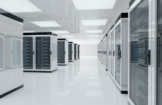 White server room